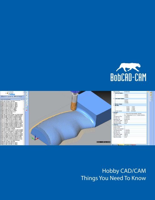 CAD-CAM for CNC Machining and G-Code Programming - BobCAD-CAM - BobCAD-CAM