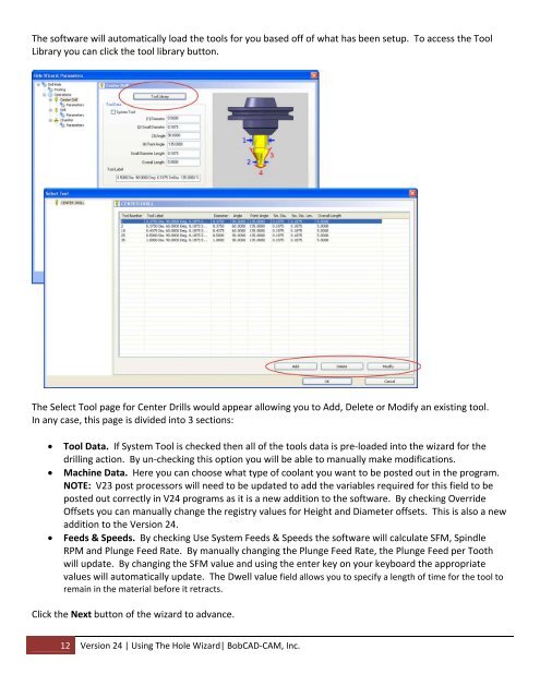 Using The Hole Wizard - BobCAD-CAM