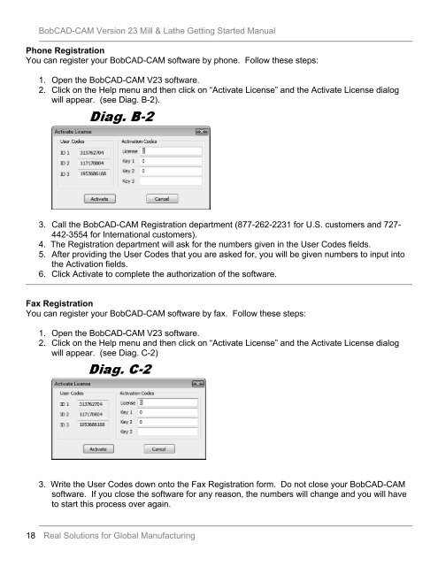 Getting Started Manual - BobCAD-CAM