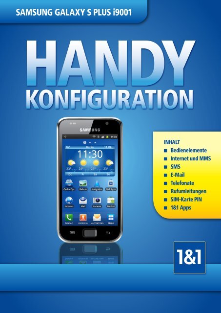 Handy Konfiguration Samsung Galaxy S Plus i9001