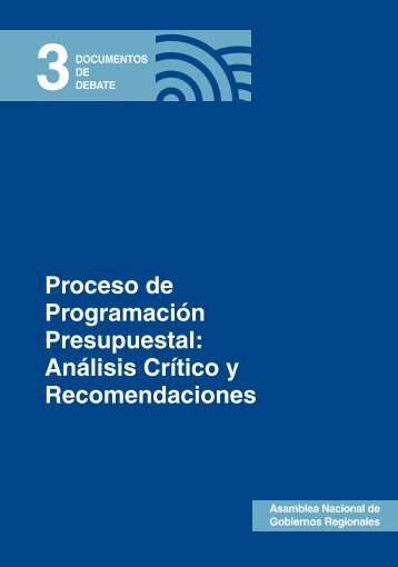 Proceso de ProgramaciÃ³n Presupuestal - Grupo Propuesta ...