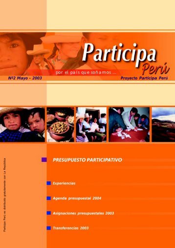 participa peru presupuesto participativo - Grupo Propuesta Ciudadana