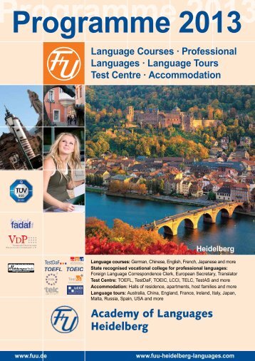 Language Tours Test Centre - F+U Academy of languages
