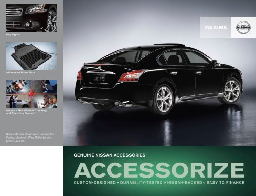 Nissan Maxima | Accessories Brochure | Nissan USA