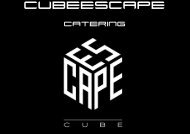 CubeEscape Catering