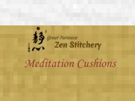 Meditation Cushions