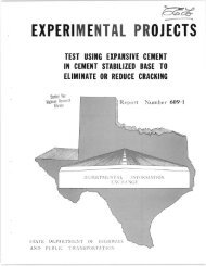 Test Using Expansive Cement in Cement Stabilized ... - CTR Library