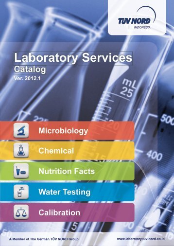 Lab Catalog (Prices List).cdr - TÃœV NORD Indonesia Laboratory
