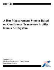 A Rut Measurement System Based on Continuous ... - CTR Library