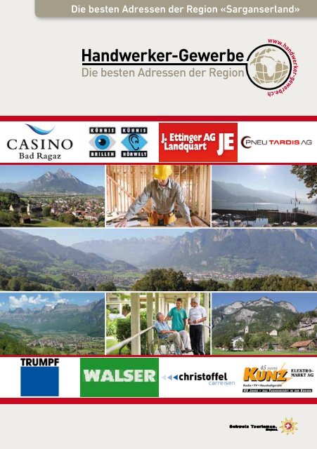 Handwerker- und Gewerbeinfo Sarganserland 2015/2016