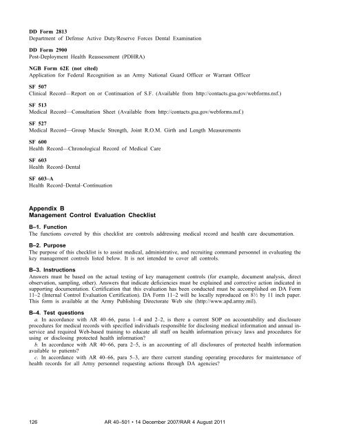  dd form 2813 department