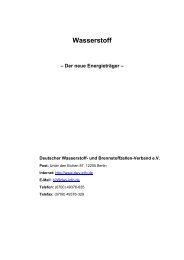 Der neue EnergietrÃ¤ger - Deutscher Wasserstoff-Verband (DWV)