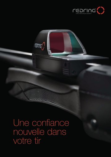 Une confiance nouvelle dans votre tir - Redring
