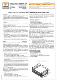 detector elettronico autotarante a spira induttiva - ADI