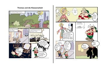 Comic Thomas und die Klassenarbeit - Elsenbruch