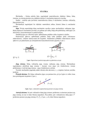 Paskaitos 1 ir 2 - techmat.vgtu.lt