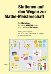 Stationen auf den Wegen zur Mathe-Meisterschaft