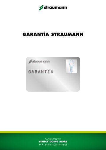GarantÃ­a Straumann