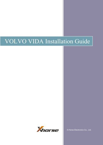 VOLVO VIDA Installation Guide