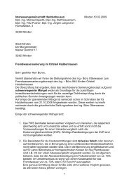 Anschreiben - Interessengemeinschaft Abwasser Haddenhausen