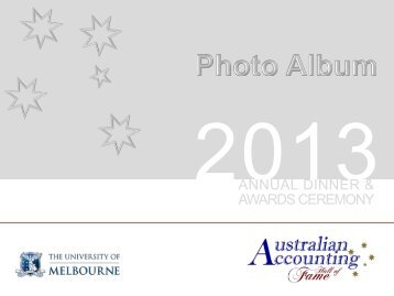 Photo Album (PDF 104MB) - University of Melbourne