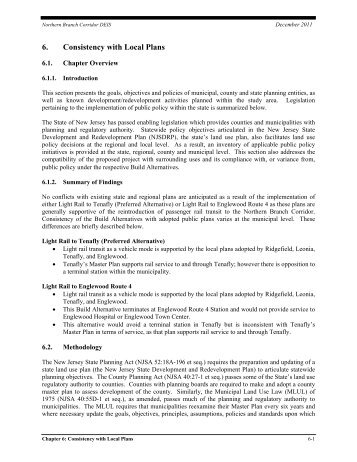 6. Consistency with Local Plans - Northern Branch Corridor Project