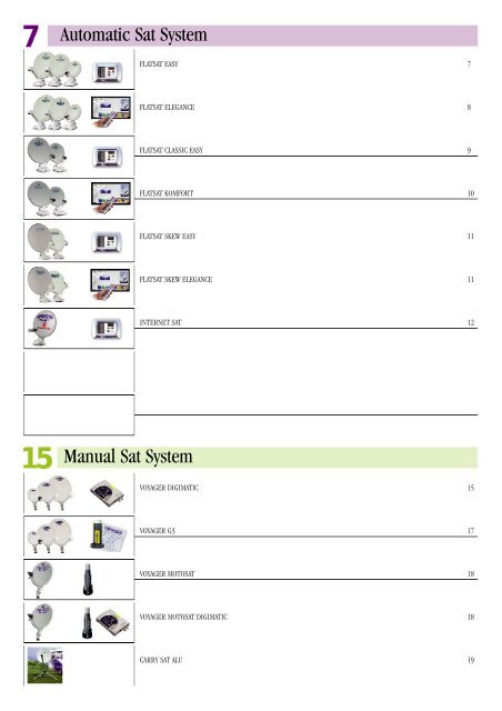 tv antennas and accessories for campers and caravans - Teleco