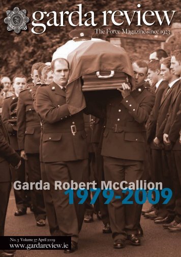 Garda Robert McCallion - Garda Review magazine