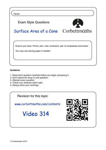 surface-area-of-a-cone-pdf