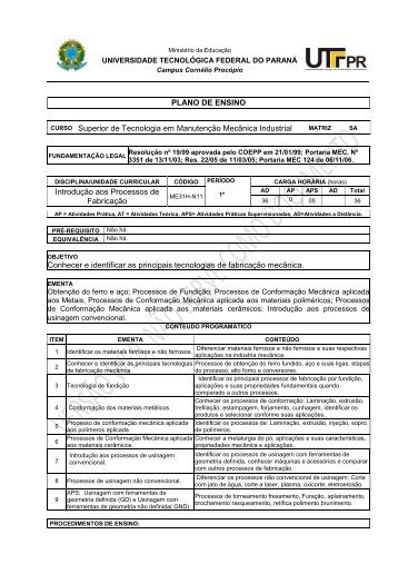 ME31H_INTROD_PROCESSOS_FABRICACAO.pdf99 KB ... - UTFPR