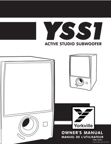 YSS1 - Yorkville Sound