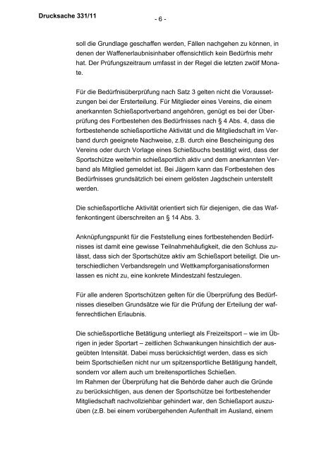 Allgemeine Verwaltungsvorschrift zum Waffengesetz (WaffVwV)