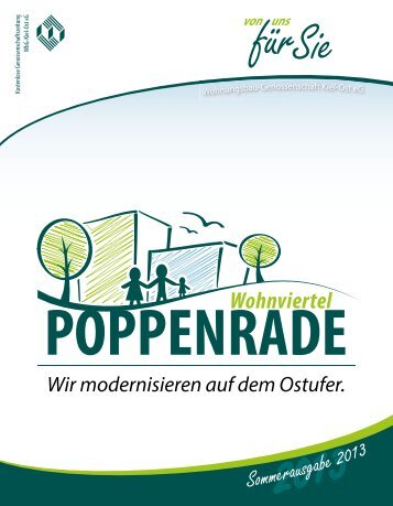 Ausgabe Sommer 2013 Zeitung der - WBG Kiel-Ost eG