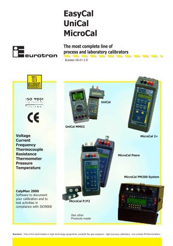 EasyCal UniCal MicroCal