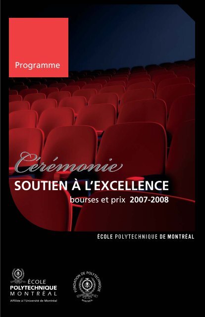 SOUTIEN Ã L'EXCELLENCE - Fondation de Polytechnique - Ãcole ...