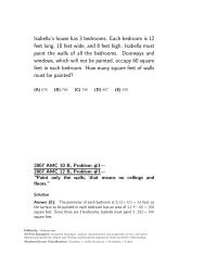 Isabella's house has 3 bedrooms. Each bedroom is 12 feet long, 10 ...