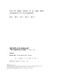 Find the degree measure of an angle whose complement is 25% of ...