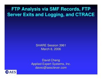 FTP Server Exit - Aesclever.com