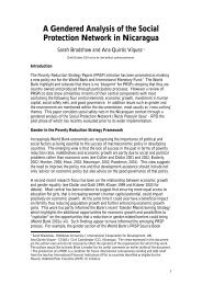 A Gendered Analysis of the Social Protection Network in ... - CISAS