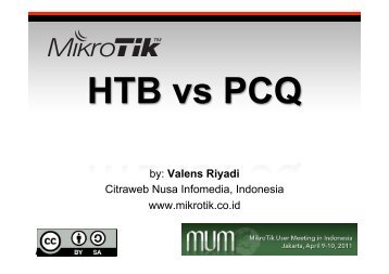 HTB vs PCQ - MUM - MikroTik