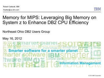 DB2 - memory for mips - neodbug
