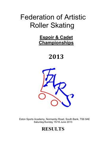 Full Results - Federation of Artistic Roller Skating