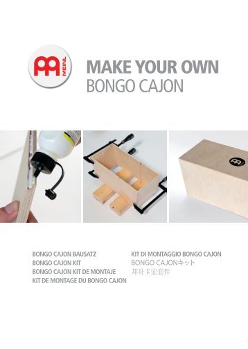 MAKE YOUR OWN BONGO CAJON - Meinl