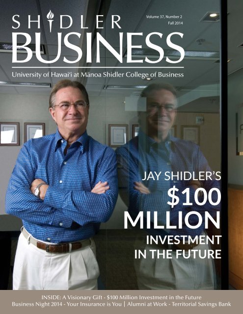 Download the latest issue - Shidler College of Business