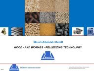 WOOD - AND BIOMASS - PELLETIZING ... - GB Consulting