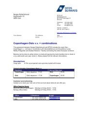 CPH/OSL - DFDS Seaways