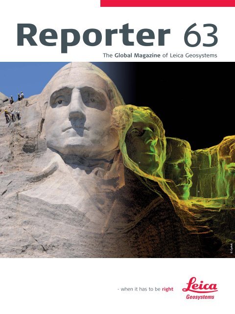 Reporter No. 63, September 2010, English (PDF, 3502.00 KB)