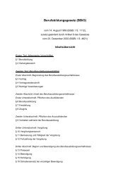 Berufsbildungsgesetz (BBiG) in der Fassung vom ... - FI-ausbilden.de