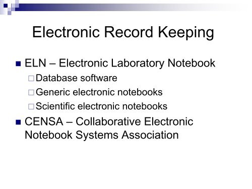 Scientific Record Keeping do and don't issues to conduct good ...