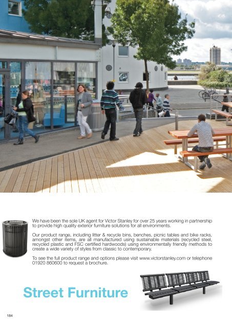 Street Furniture Cu Phosco